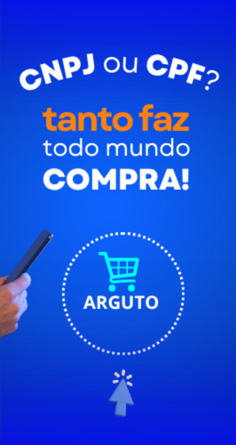 Site B2B da empresa Arguto Distribuidora, de Uberlândia. Ela pertence ao Grupo Arguto.